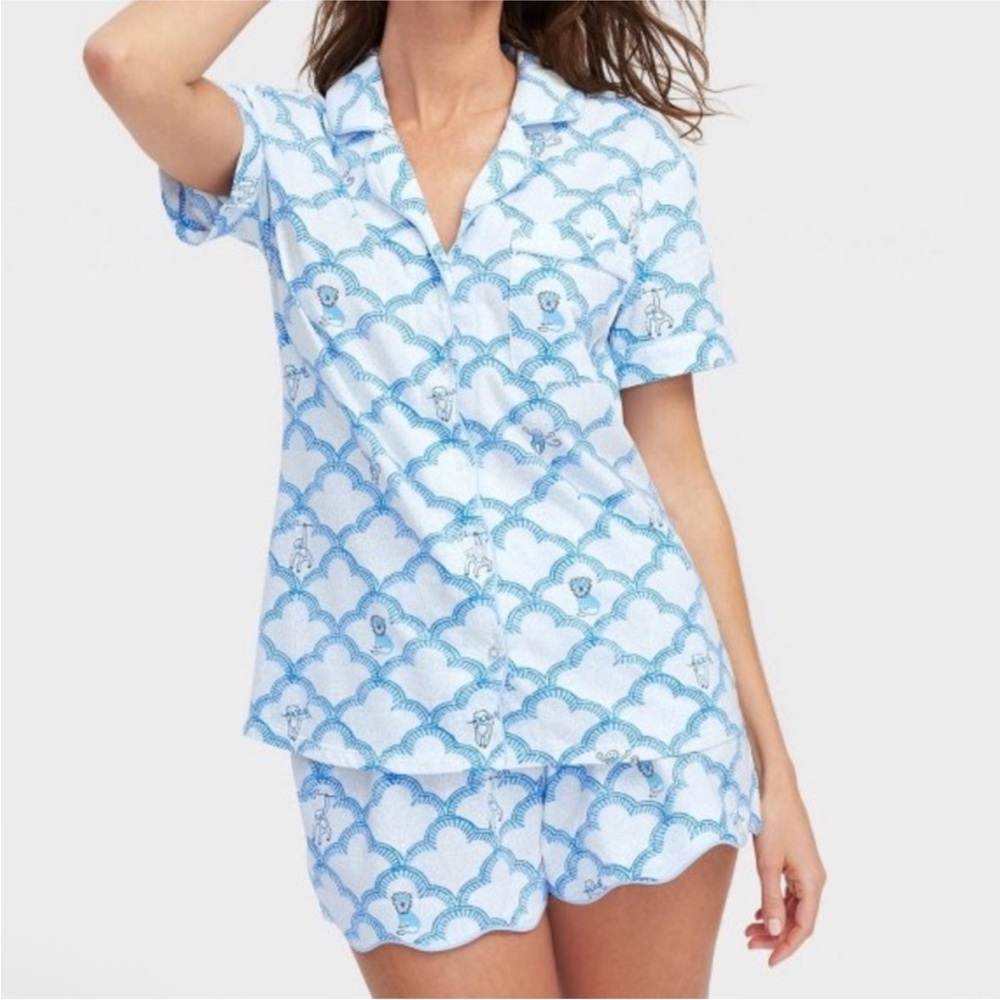 Roller Rabbit Target Geo Trellis Pajama set